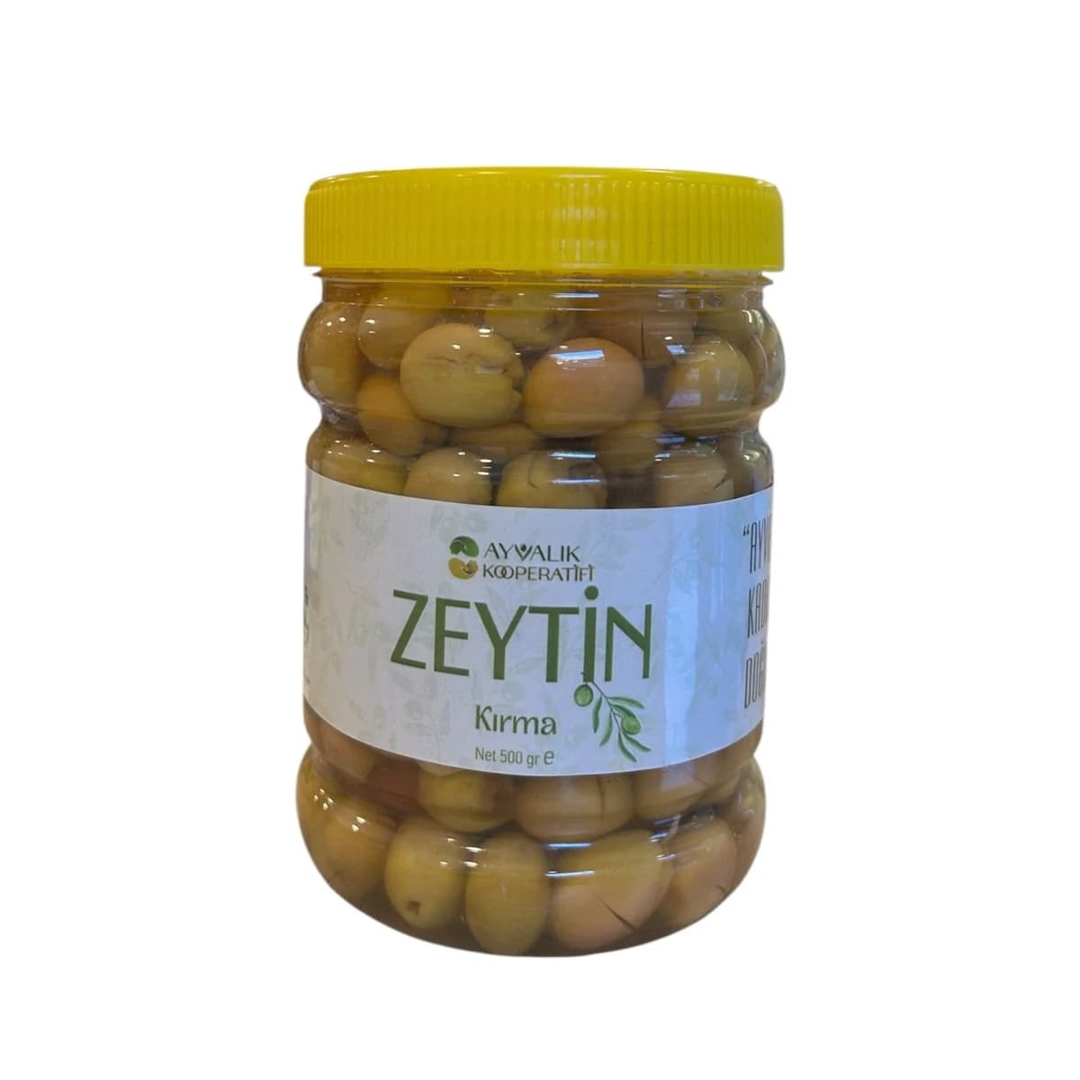 YEŞİL KIRMA ZEYTİN 500 GR