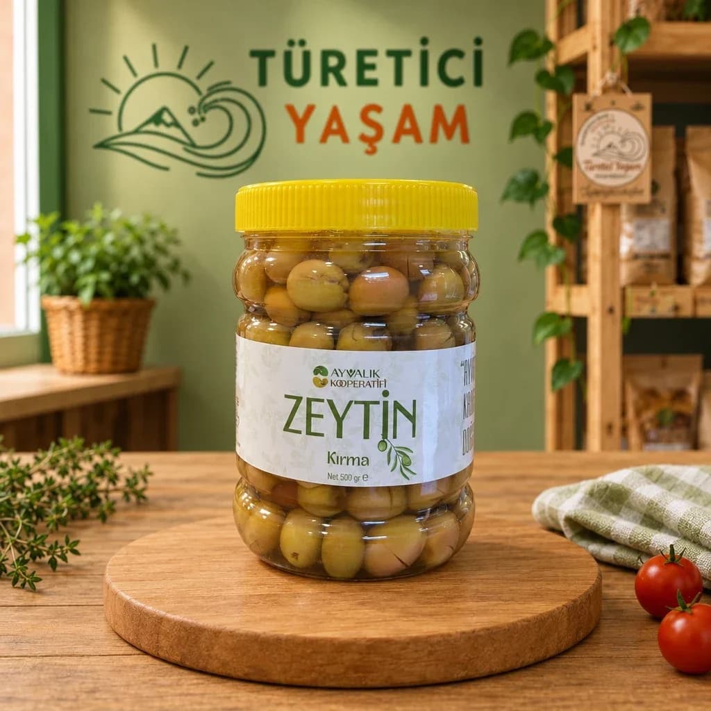Yeşil Kırma Zeytin
