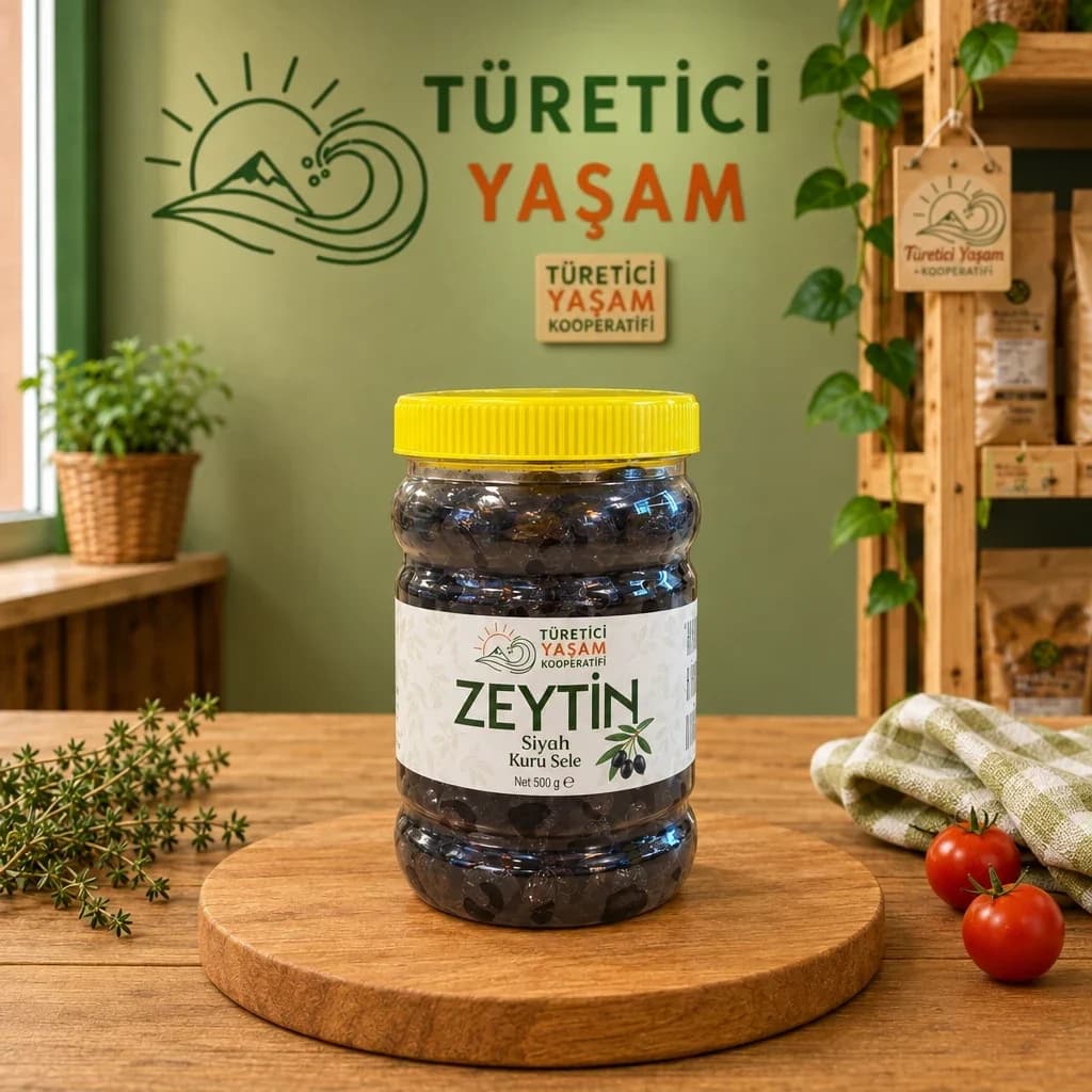 Kuru Sele Siyah Zeytin